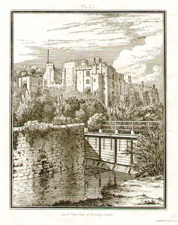South West view of Berkeley Castle