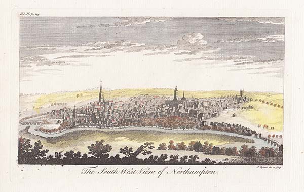 The South West view of Northampton 