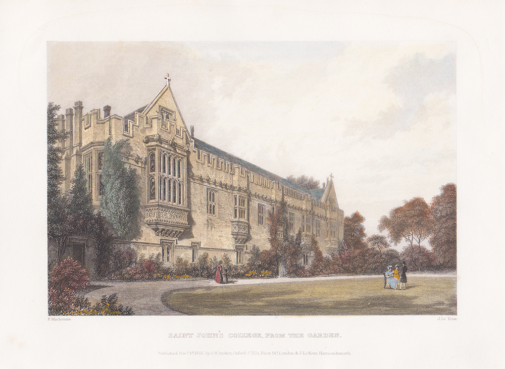 Saint John's College from the Garden.