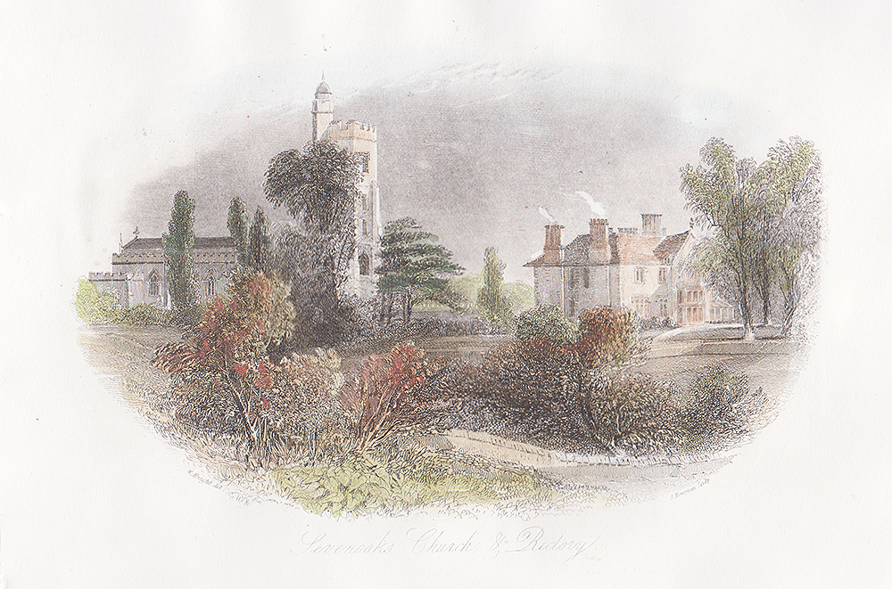Sevenoaks Church and Rectory.