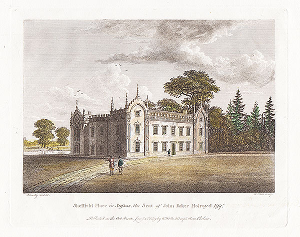 Sheffield Place in Sussex the Seat of John Baker Holroyd  Esq