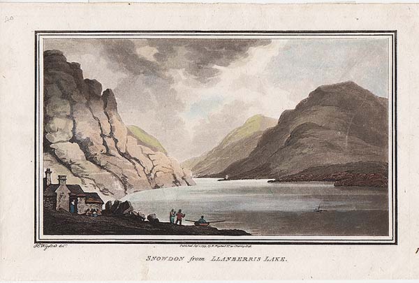 Snowdon from Llanberris Lake 