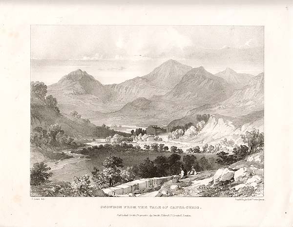 Snowdon from the Vale of Capel Curig