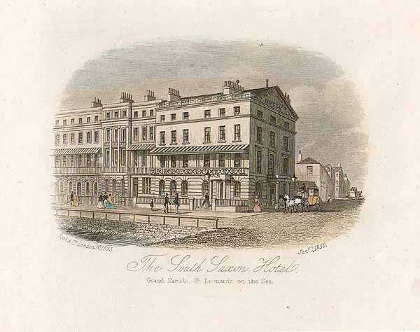 The South Saxon Hotel Grand Parade St Leonards on Sea