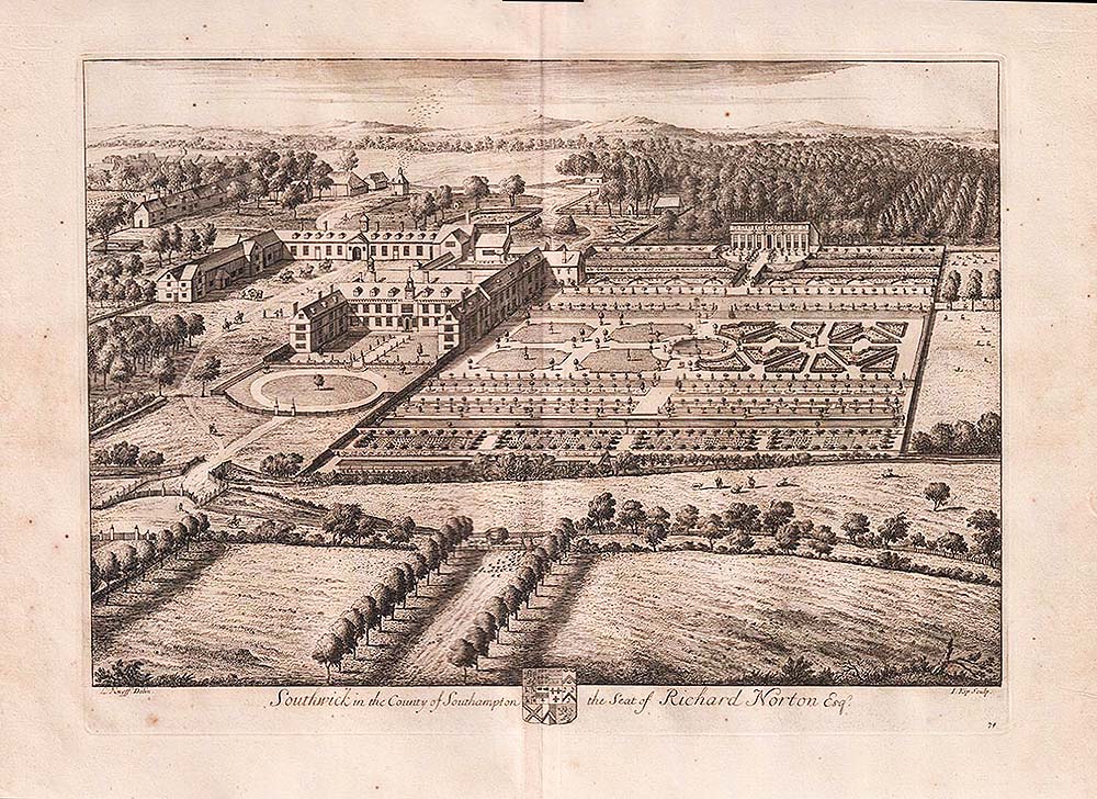 Southwick in the County of Southampton the Seat of Richard Norton Esq.