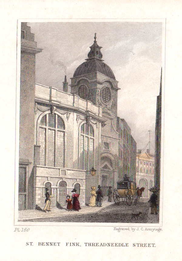 St Bennet Fink Threadneedle Street