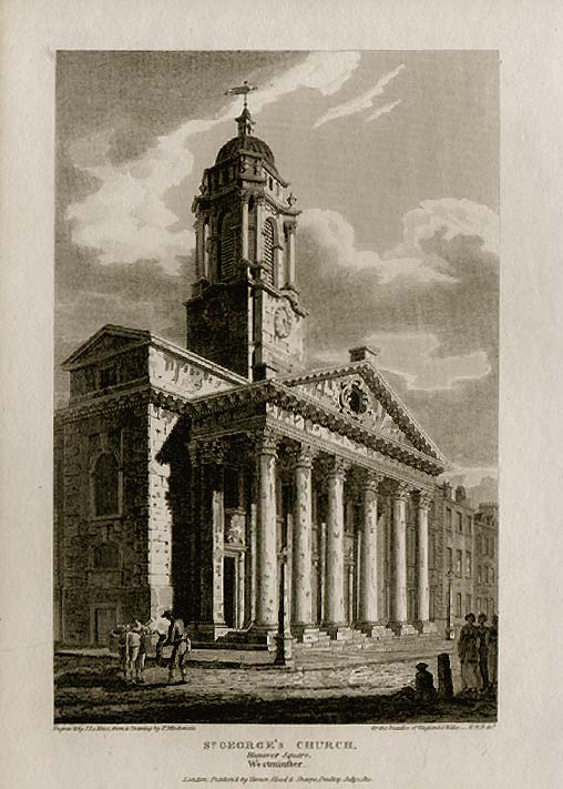 St George's Church Hanover Square Westminster
