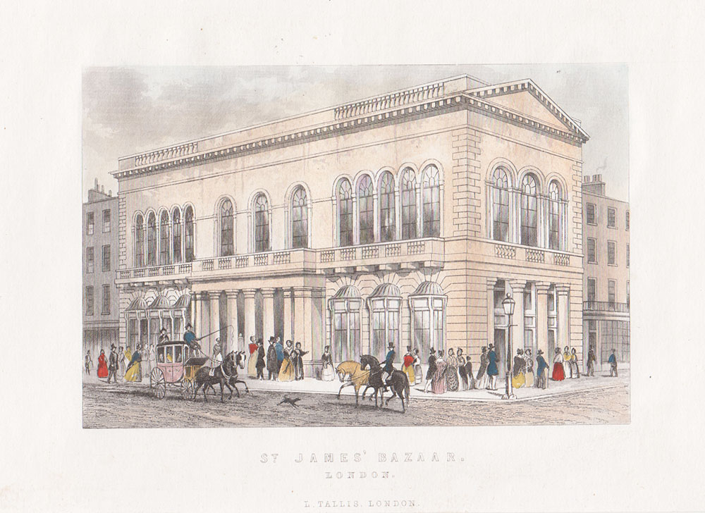 St. James' Bazaar, London.