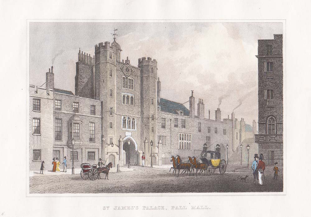 St. James's Palace, Pall Mall.