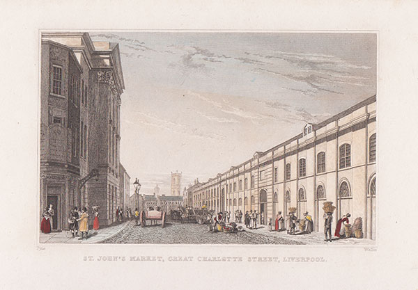 St John's Market Great Charlotte Street Liverpool