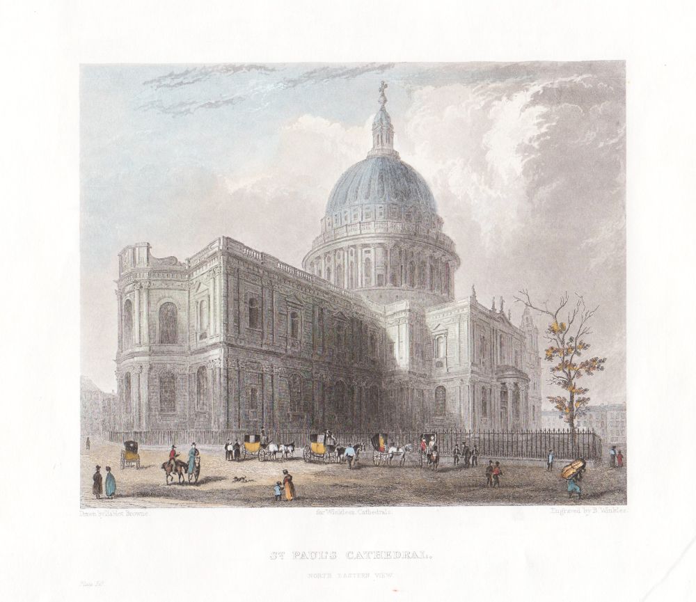 St. Paul's Cathedral, North Eastern View.