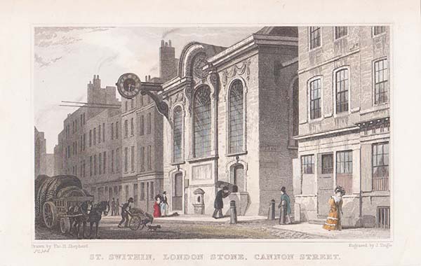 St Swithin London Stone Cannon Street 