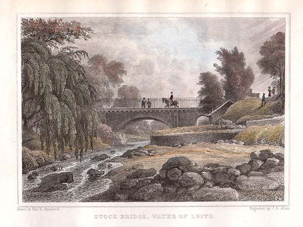 Stock Bridge Water of Leith