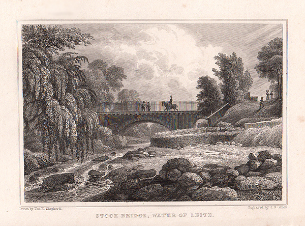 Stock Bridge Water of Leith