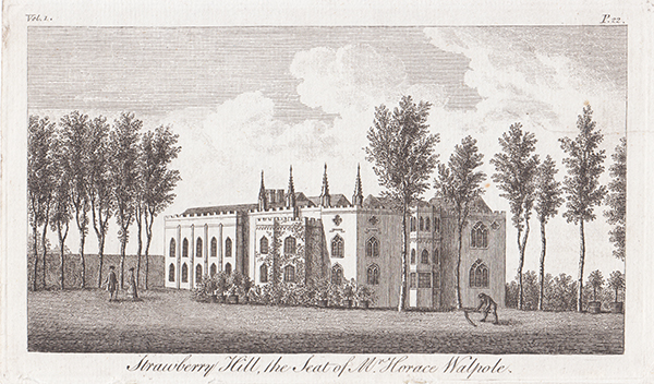 Strawberry Hill the Seat of Mr Horace Walpole 