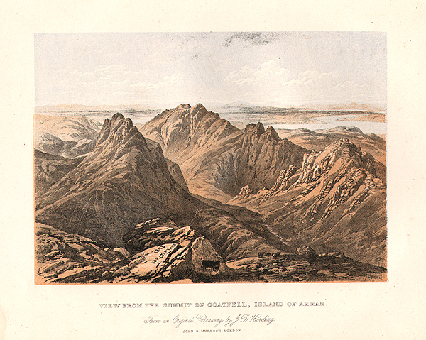 View from the Summit of Goatsfell Island of Arran