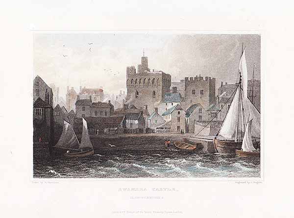 Swansea Castle Glamorganshire