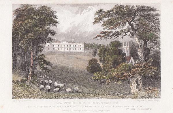 Tawstock House The Seat of Sir Bourchier Wrey Bart 