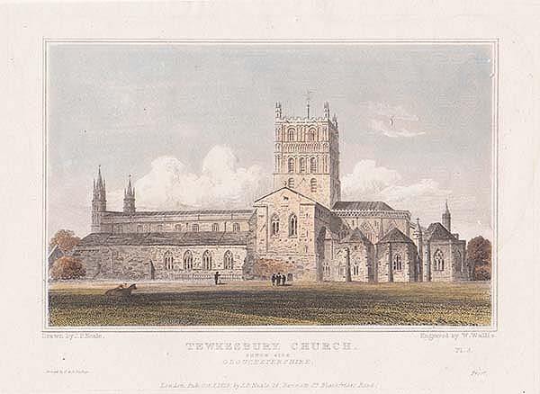 Tewksbury Church - South Side Gloucestershire 