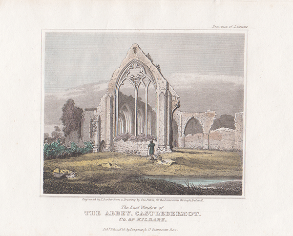 The East Window of the Abbey Castledermot Co of Kildare 