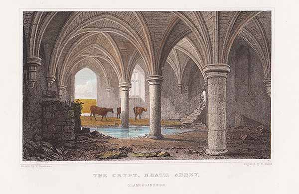 The Crypt Neath Abbey Glamorganshire