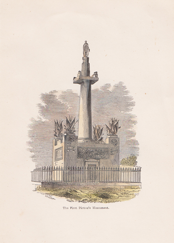 The First Picton's Monument
