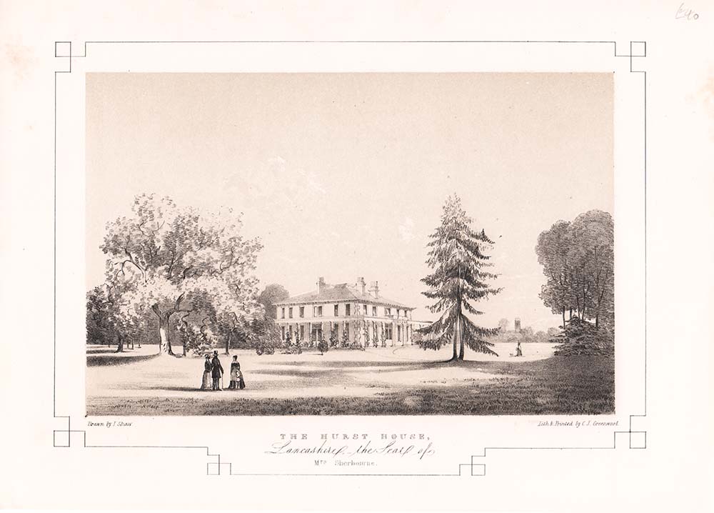 The Hurst House the Seat of Mrs Sherbourne
