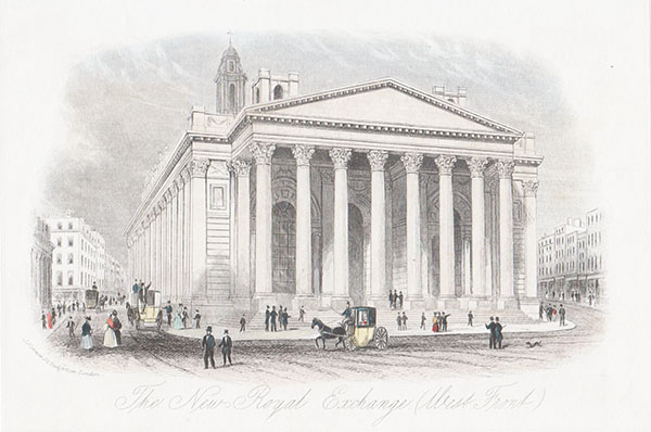 The New Royal Exchange West Front