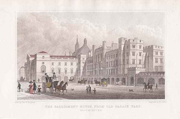 The Parliament House from Old Palace Yard
