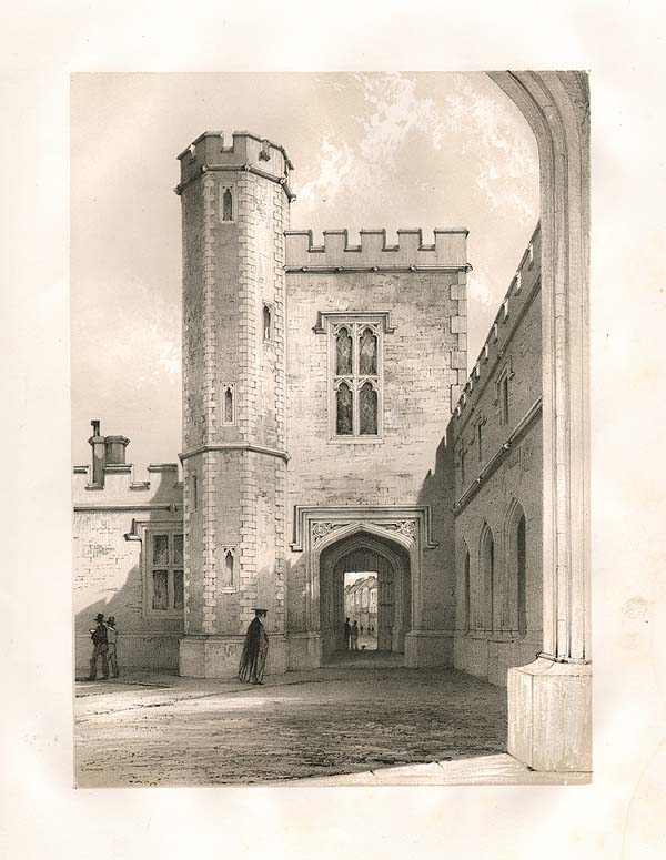 The Quadrangle from the Hall