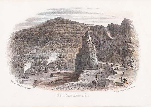 The Slate Quarries  Penrhyn