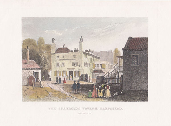 The Spaniards Tavern Hampstead Middlesex