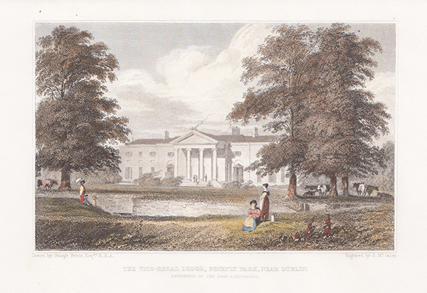 The Vice - Regal Lodge Phoenix Park near Dublin Residence of the Lord Lieutenant 