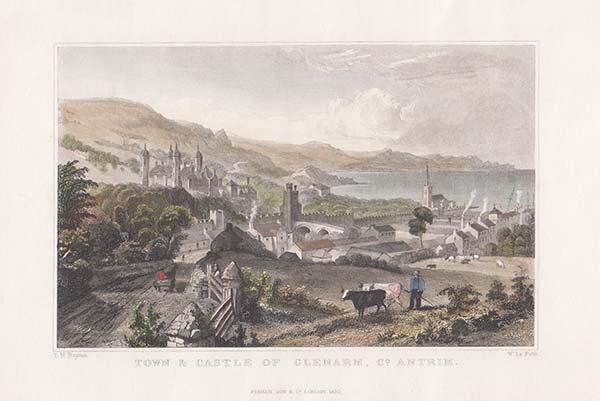 Town & Castle of Glenarm Co Antrim 