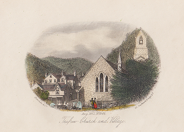 Trefriw Church and Village 