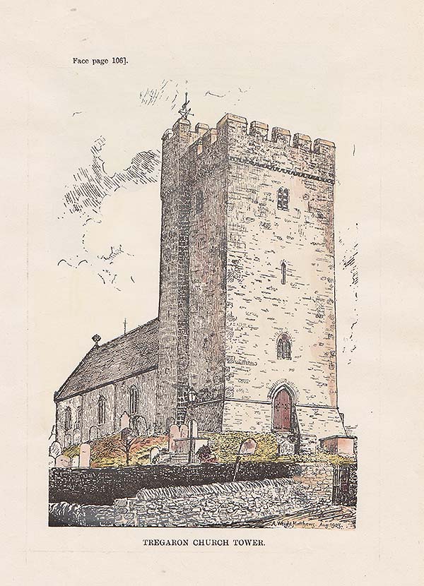 Tregaron Church Tower 