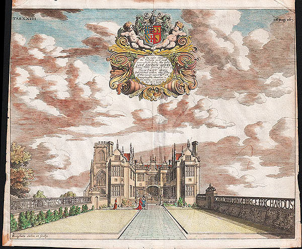 Front of Trentham Hall