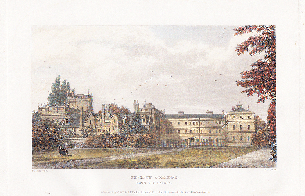 Trinity College from the Garden.