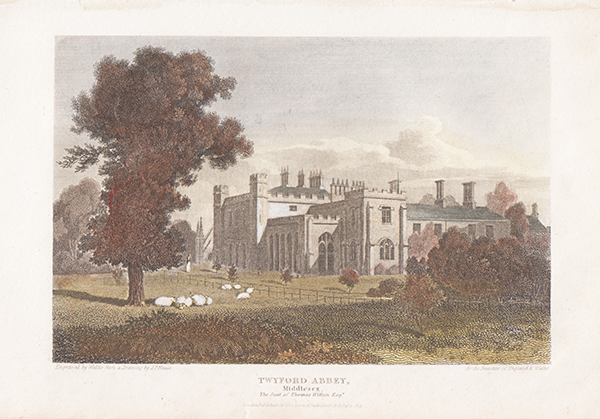 Twyford Abbey Middlesex  The Seat of Thomas Willan  Esq