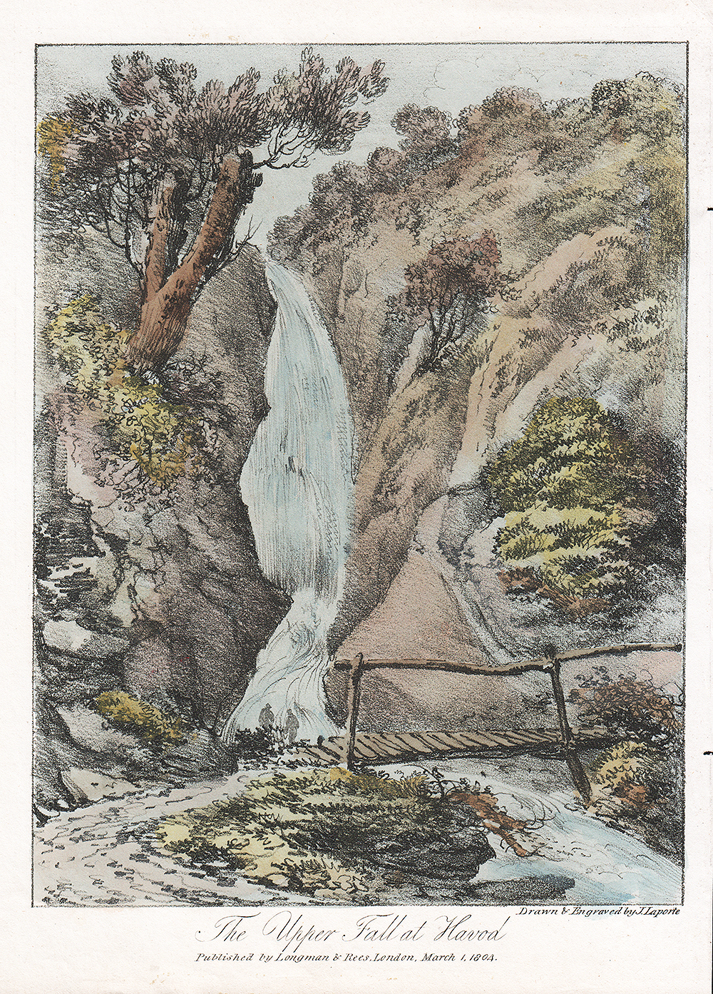 The Upper Fall at Havod