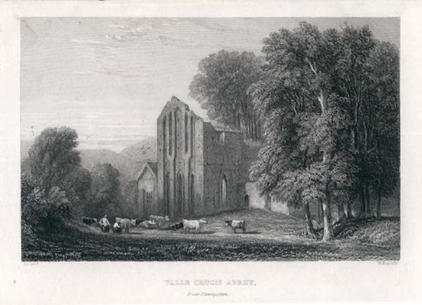 Valle Crucis Abbey near Llangollen