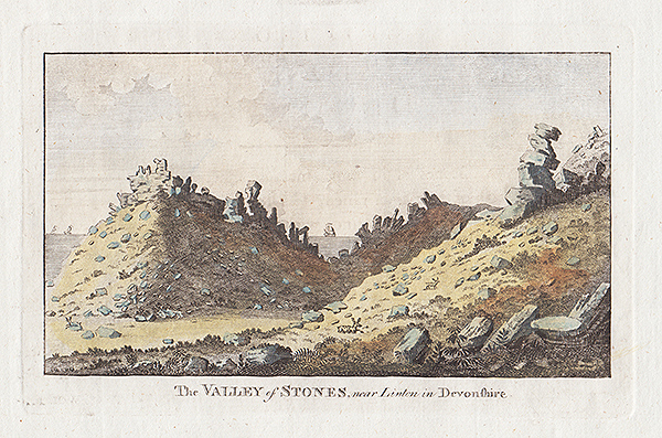 The Valley of Stones near Linton in Devonshire