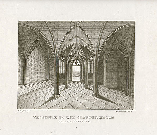 Vestibule to the Chapter House Chester Cathedral 