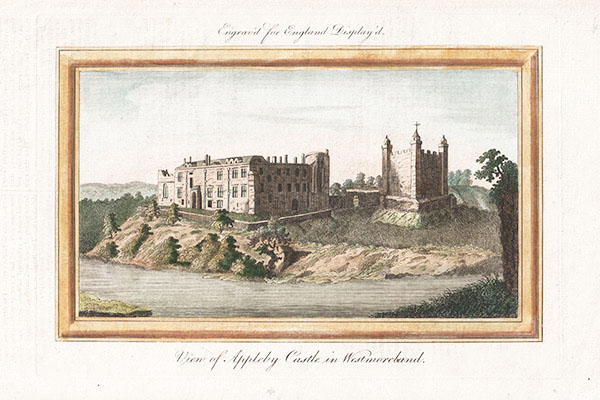 View of Appleby Castle in Westmorland