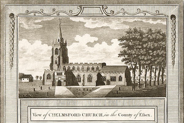 View of Chelmsford Church in the County of Essex