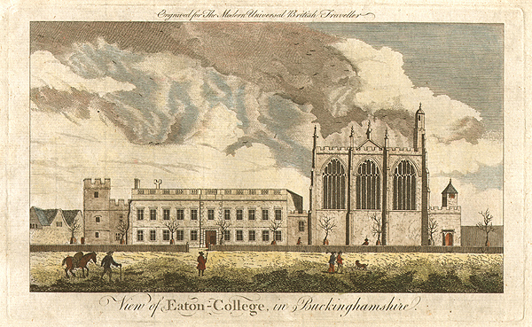 View of Eaton College in Buckinghamshire