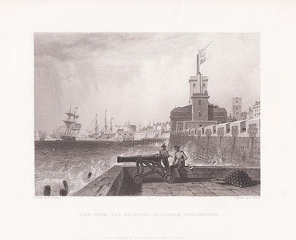 View from the Saluting Platform Portsmouth 