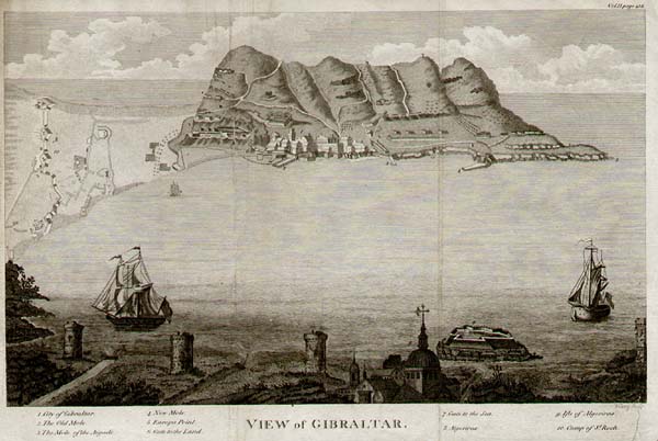 View of Gibraltar