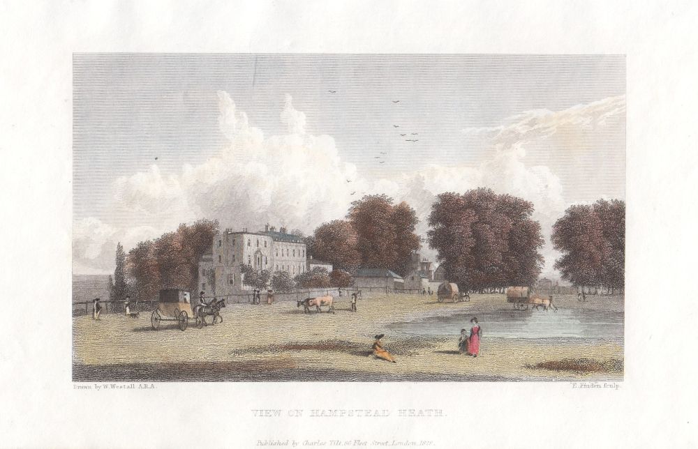 View on Hampstead Heath.