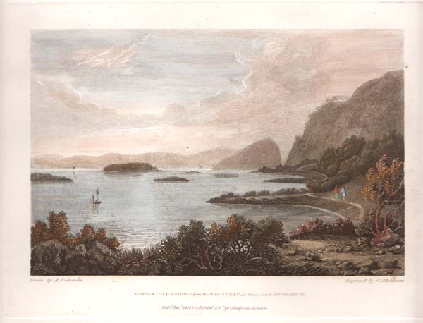 A View of Loch Lomond from the point of Firkin looking towards Dumbarton 